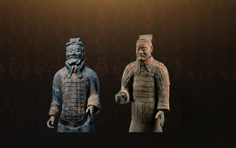 Qin-Lower-Ranking-Military-Officer -Terracotta-Warrior